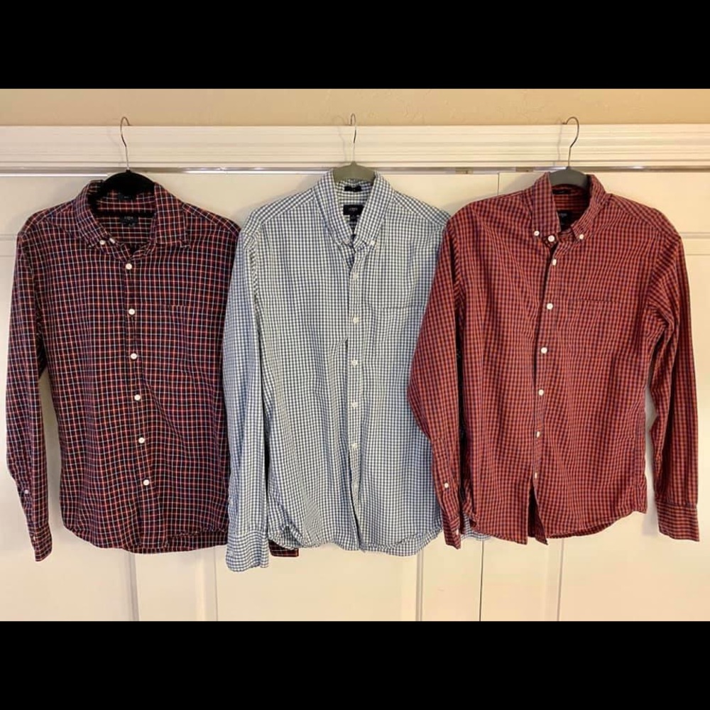 J. Crew patterned button down